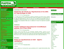 Tablet Screenshot of papda.org